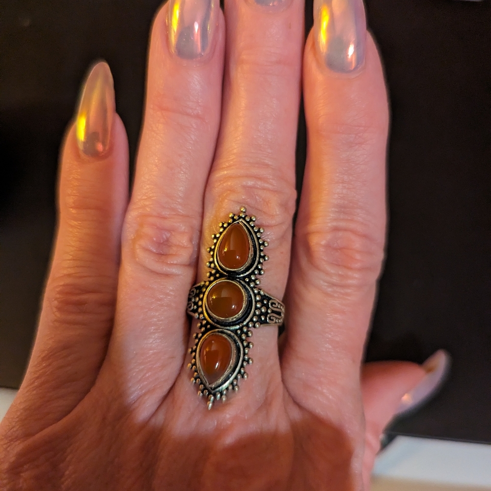 Beautiful Carnelian Ring